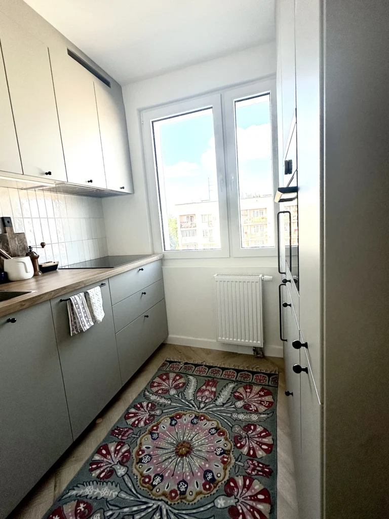 kuchnia w mieszkaniu 45 m2 – projekt wnętrza