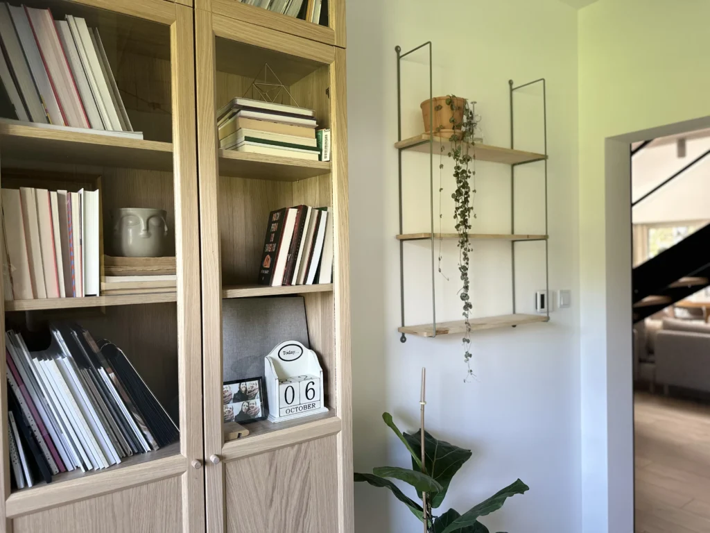 detale w projekcie wnętrza biura