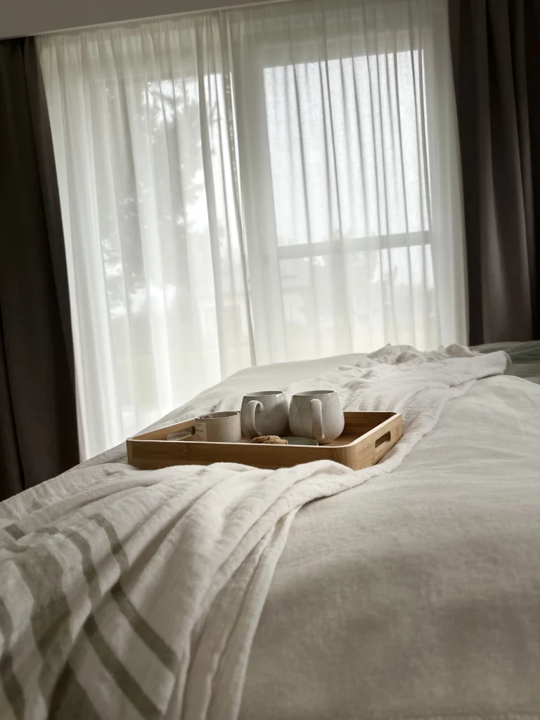 sypialnia główna – nowoczesna aranżacja wnętrza