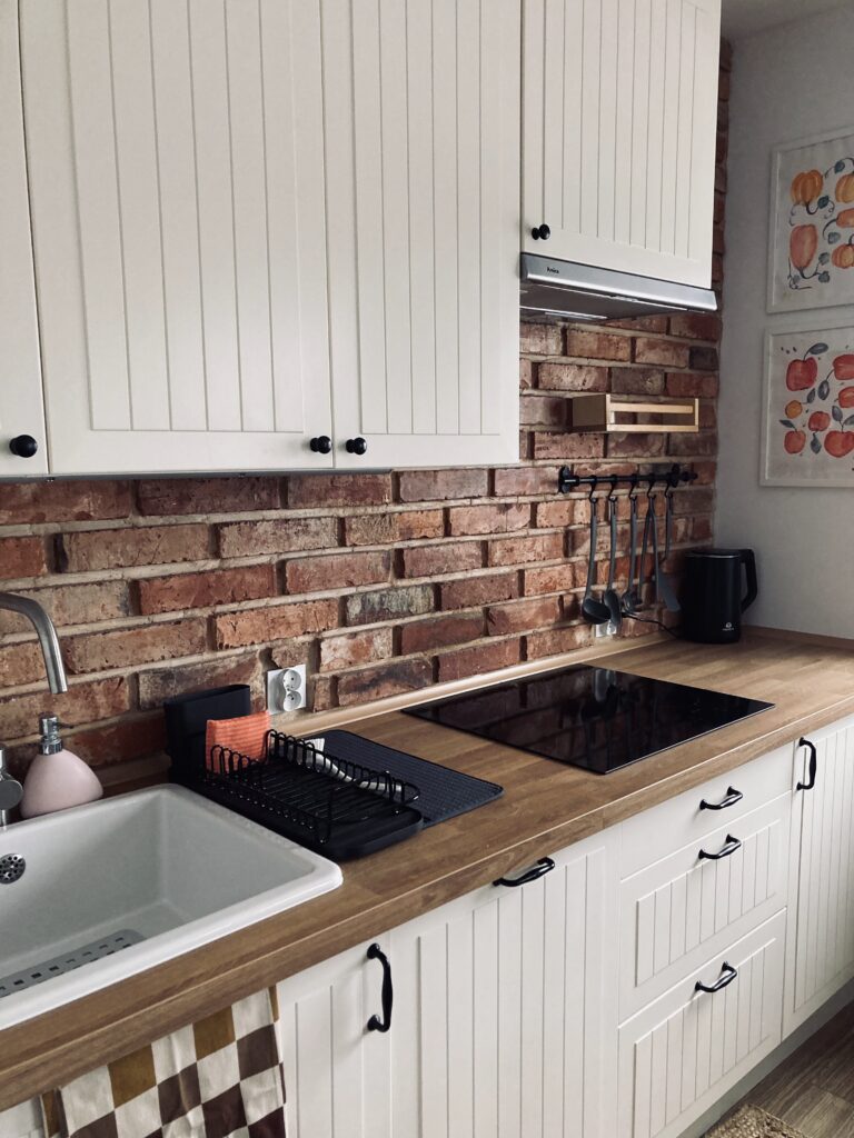 kuchnia w kawalerce 35 m² – metamorfoza wnętrza