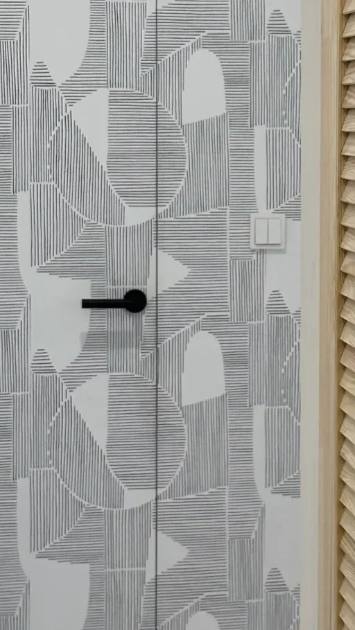 tapeta w projekcie wnętrza mieszkania